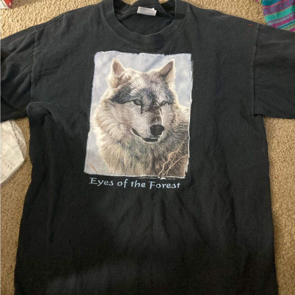 Wolf Eyes of the Forest Tshirt